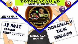 Prediksi 5D Toto Macau Hari Ini 2023